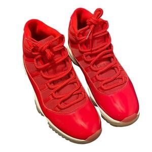 Nike Jordan Men's Red/White Retro Win Like 96 378037-623 Pre-Owned No Box Size 9